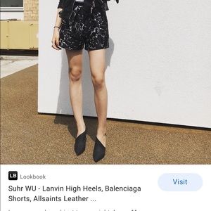 Lanvin Suede High Heel